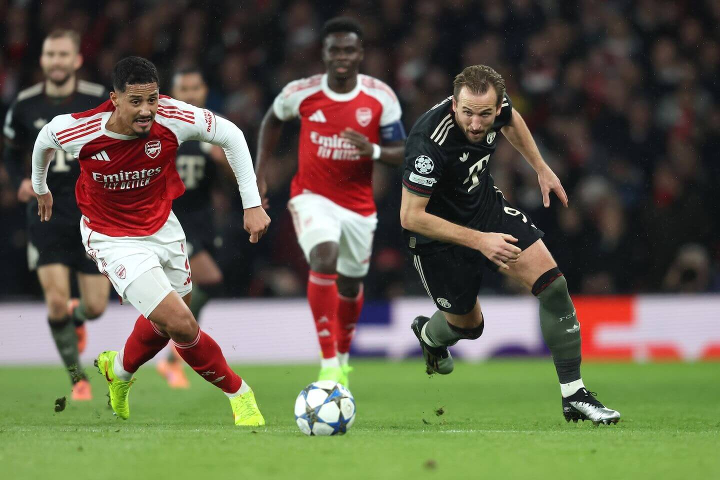 Arsenal vs Bayern Munich live updates: Karl goal equalises in Champions League match after Timber opener
