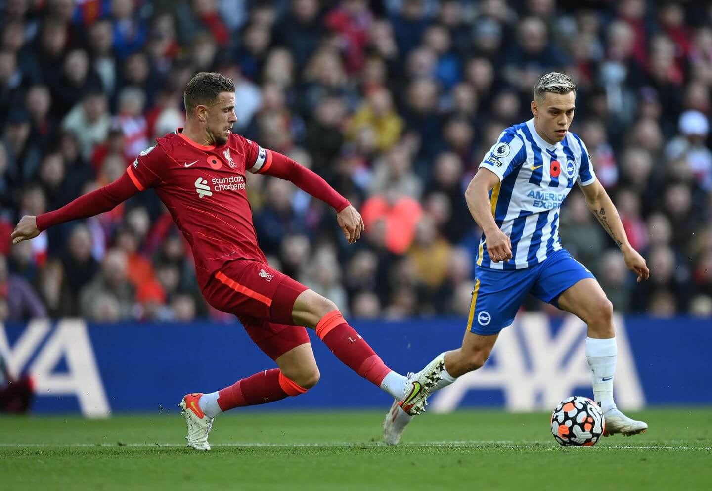 Liverpool beat Brighton to reduce gap to Premier League leaders Manchester  City - The Athletic