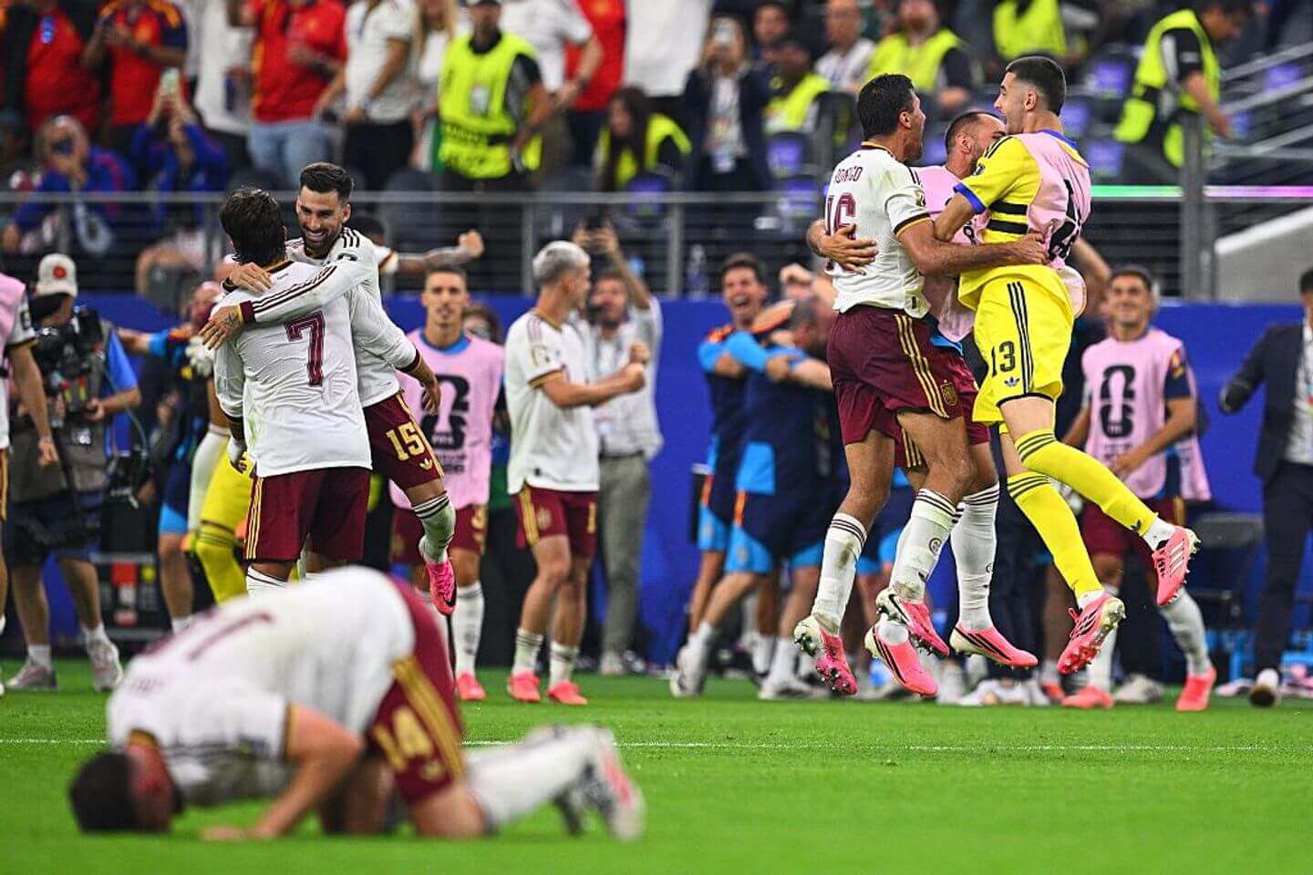 How Spain beat France to reach their second World Cup final thanks to Oyarzabal and Porro goals