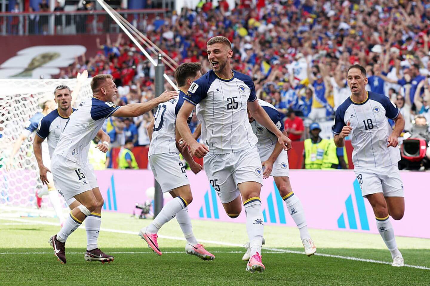 Switzerland vs Bosnia and Herzegovina underway at FIFA World Cup 2026 Group B