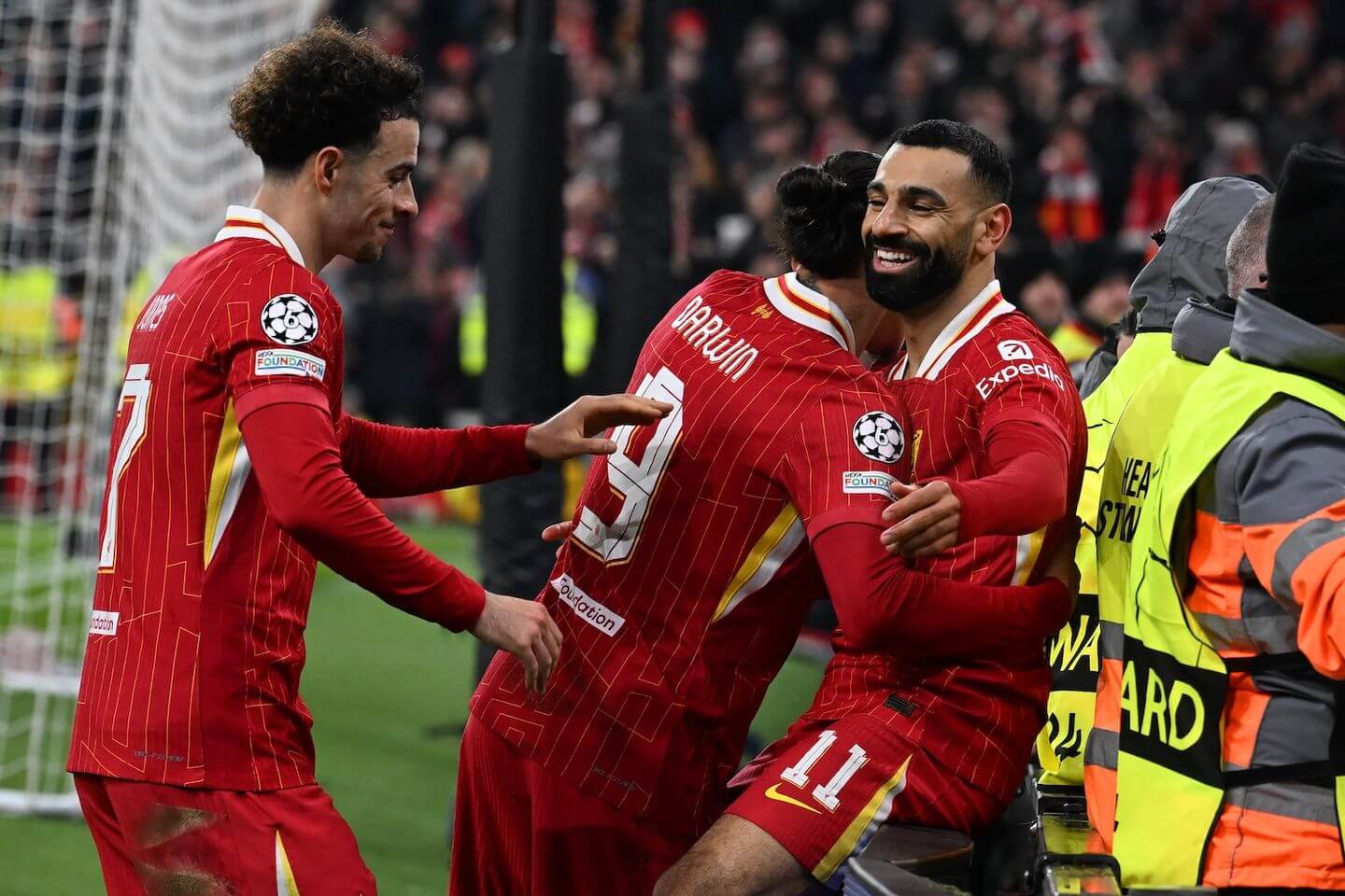 Liverpool vs Lille live updates: Salah goal gives Slot's side Champions League lead