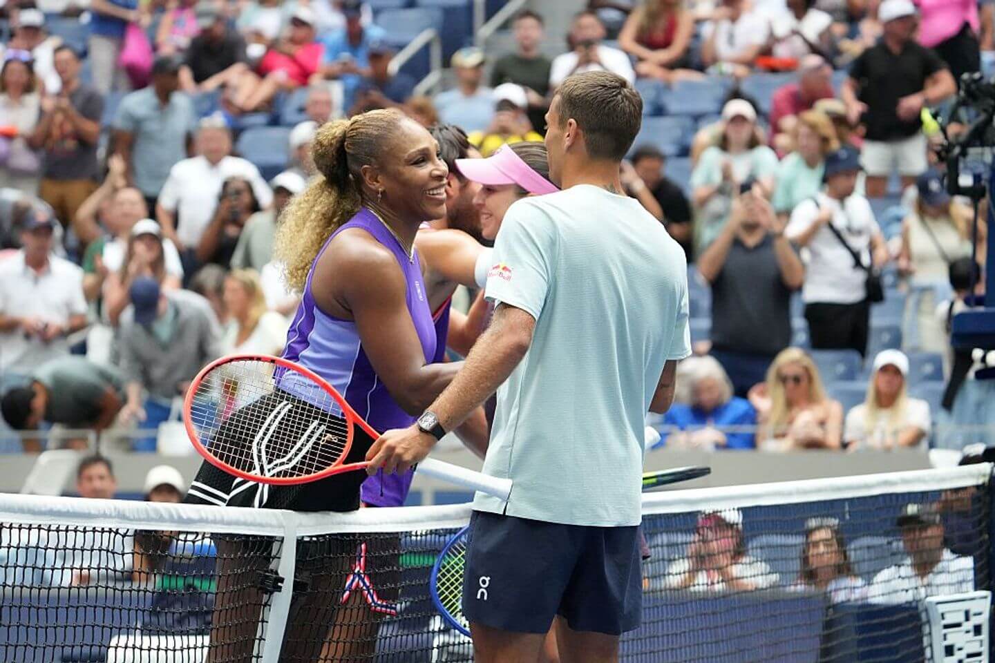 How Carlos Alcaraz, Serena Williams lost in the quarterfinals of the 2026 U.S. Open mixed doubles