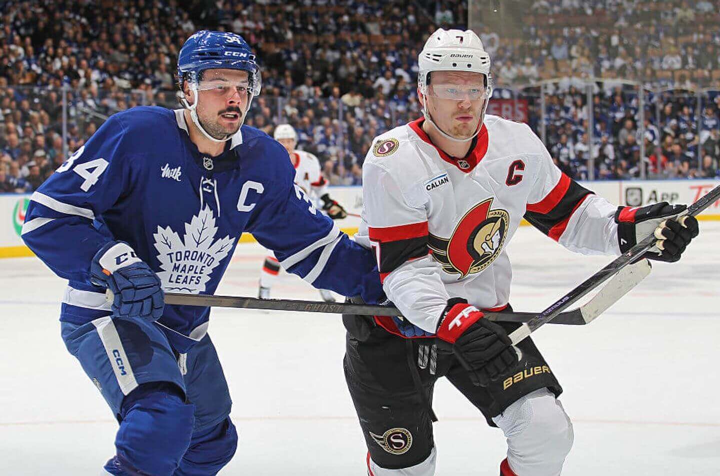 Maple Leafs vs. Senators score and live updates: Toronto leads Ottawa after the second period of Game 2