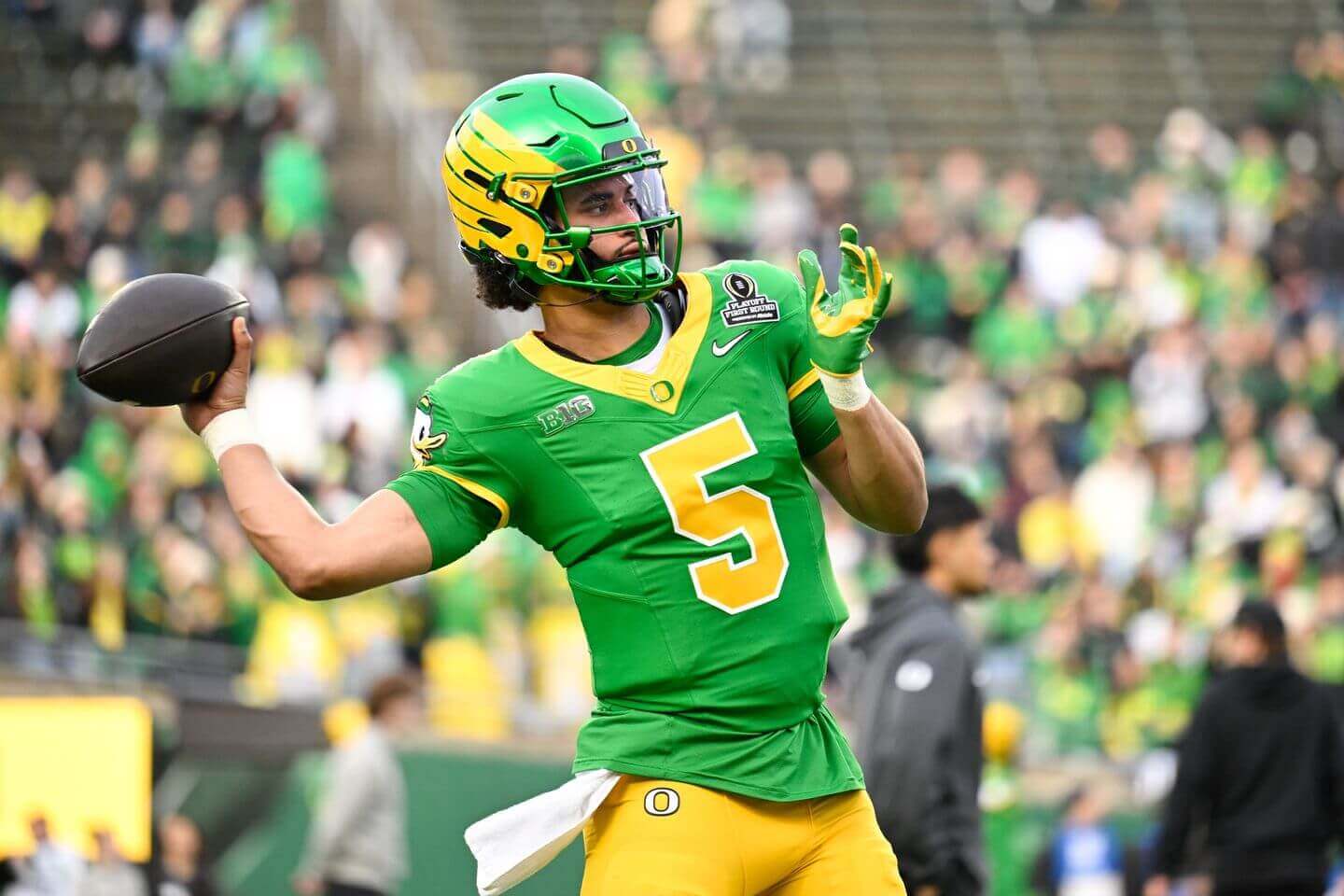 James Madison vs. Oregon score, live updates: Dante Moore TD pass has Ducks in front