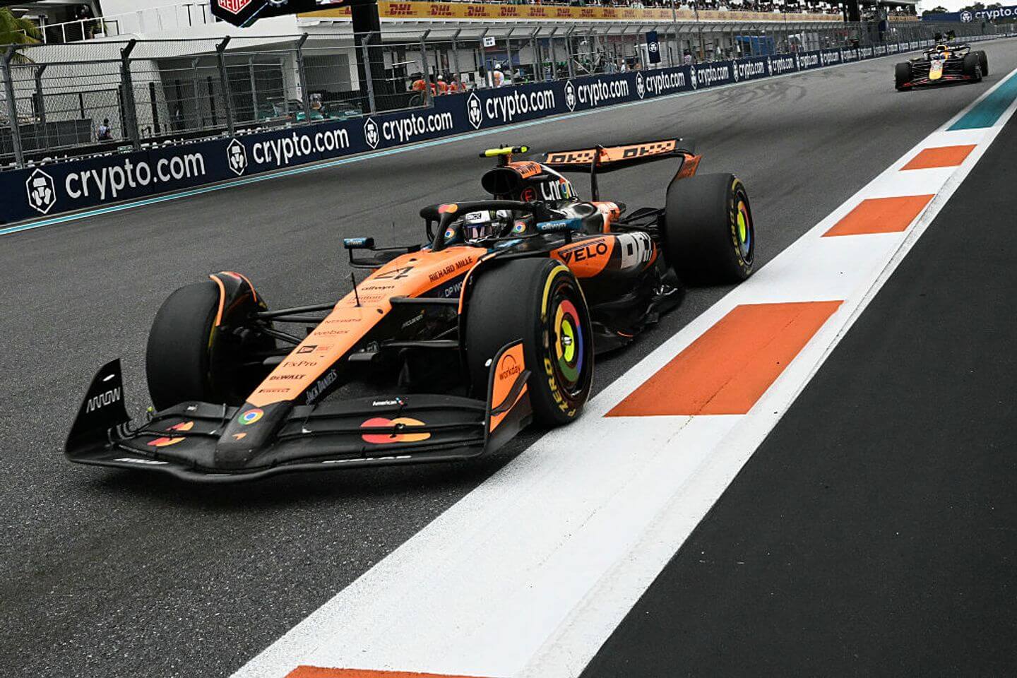 F1 Miami Grand Prix live updates: Oscar Piastri wins again as Lewis Hamilton airs his Ferrari frustrations